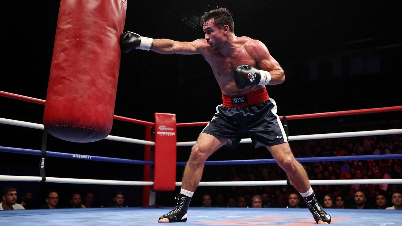 Почему удар с разворота - самый мощный в боксе