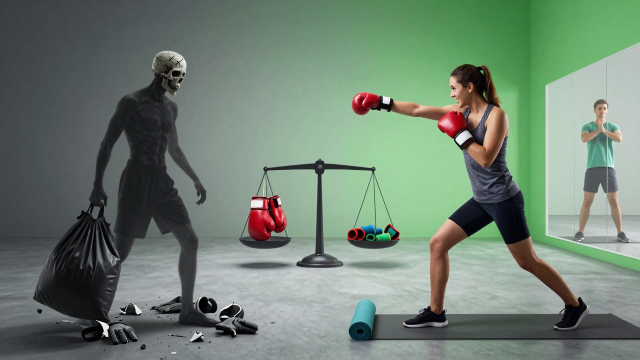 Два пути: один — с повреждением мозга, другой — с безопасной тренировкой и восстановлением.