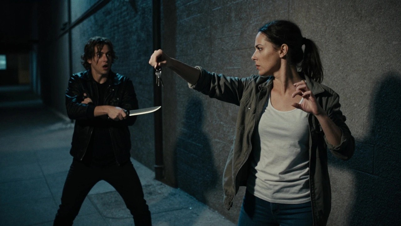 Куда удар ножом смертелен: ключевые точки тела для самообороны